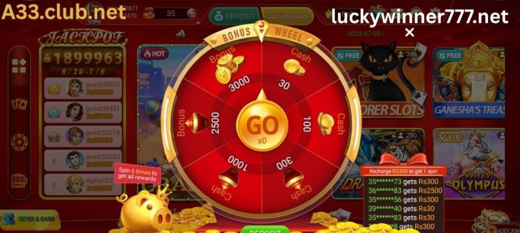 A33 Club Game Download ''Real Money App'' Latest Version in 2025